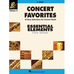 Essential Elements - Concert Favorites Vol. 2 - 12 F-Horn (english) -Diverse / Arr.John Moss