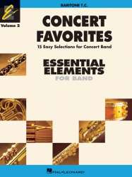 Essential Elements - Concert Favorites Vol. 2 - 15 Bariton T.C. (english) -Diverse / Arr.John Moss