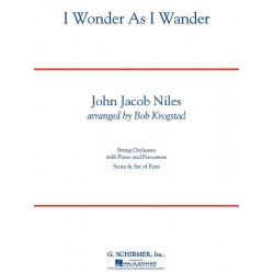 I Wonder As I Wander -John Jacob Niles / Arr.Bob Krogstad