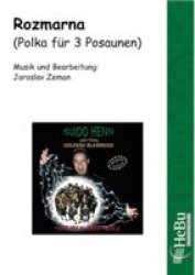 Rozmarna - Polka für 3 Posaunen und Blasorchester -Jaroslav Zeman