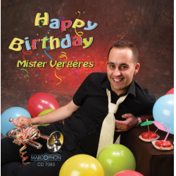 CD "Happy Birthday Mister Vergères" -Philharmonic Wind Orchestra / Arr.Marc Reift
