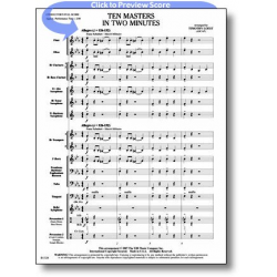 Ten Masters in Two Minutes -Diverse / Arr.Timothy Loest