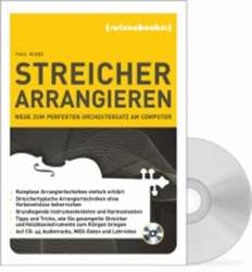 Buch/CD: Streicher arrangieren -Paul Wiebe