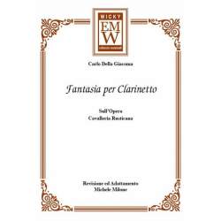 Fantasia per Clarinetto -Carlo Della Giacoma / Arr.Michele Milone