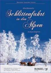 Schlittenfahrt in den Alpen -Alfred Bösendorfer