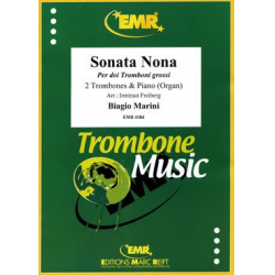 Sonata Nona -Biagio Marini / Arr.Irmtraut Freiberg