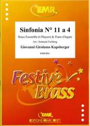 Sinfonia No. 11 a 4 -Giovanni Girolamo Kapsberger / Arr.Irmtraut Freiberg