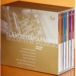 CD SET 6er Mozarteum Salzburg -Bläserphilharmonie Mozarteum Salzburg