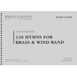 120 Hymns for Wind Band (DIN A 4 Edition) - 00 Partitur -Ray Steadman-Allen