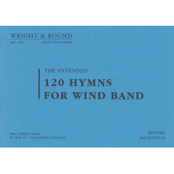 120 Hymns for Wind Band (DIN A 4 Edition) - 05 2nd/3rd Clarinet -Ray Steadman-Allen