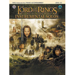 Play Along: The Lord of the Rings Instrumental Solos - Viola -Howard Shore