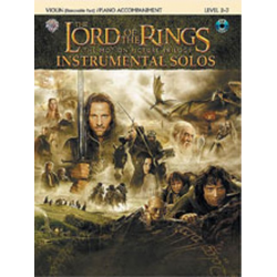 Play Along: The Lord of the Rings Instrumental Solos - Violin -Howard Shore