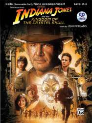 Indiana Jones/Crystal Skull (cello/CD) -John Williams