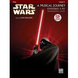 Star Wars I-VI (flute/CD) -John Williams