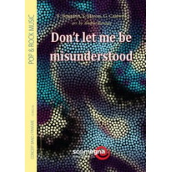 Don't let me be misunderstood -Benjamin / Marcus / Caldwell / Arr.Andrea Ravizza