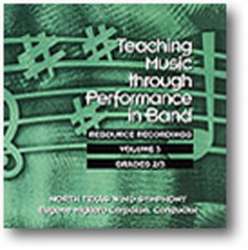CD "3 CD Set: Teaching Music Through Performance in Band, Vol. 03" - Grade 2-3 -North Texas Wind Symphony / Arr.Eugene Migliaro Corporon