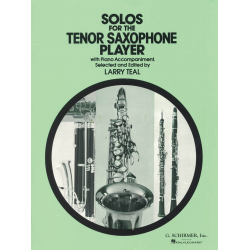 Solos for the Tenor Saxophone Player -Diverse / Arr.Larry Teal