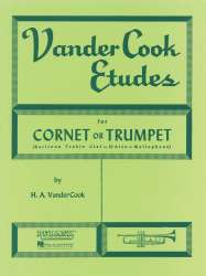 Vandercook Etudes for Cornet/Trumpet (Baritone TC) -Hale Ascher VanderCook