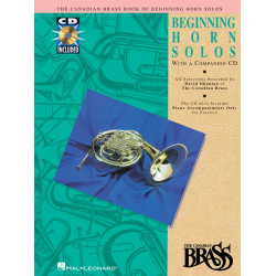 Canadian Brass Book Of Beginning Horn Solos -Canadian Brass / Arr.David Ohanian
