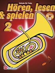 Hören, Lesen & Spielen - Band 2 - Tuba -Jaap Kastelein
