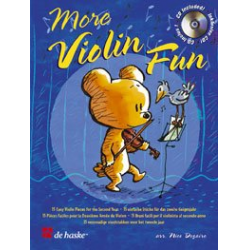 More Violin Fun - Buch/CD -Dinie Goedhart / Arr.Nico Dezaire