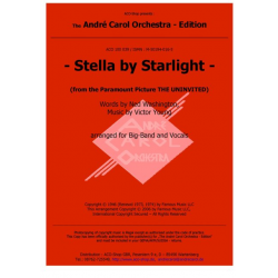 Stella By Starlight -Victor Young / Arr.Stewart Burgess