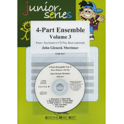 4-Part Ensemble Vol. 3 -John Glenesk Mortimer / Arr.John Glenesk Mortimer