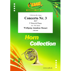 Concerto No. 3 -Wolfgang Amadeus Mozart / Arr.Ifor James