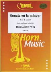 Sonate en la mineur -Henry Adrien Louis Kling