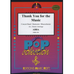 Thank You For The Music -Benny Andersson & Björn Ulvaeus (ABBA) / Arr.Dennis Armitage