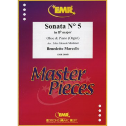 Sonata No. 5 in Bb Major -Benedetto Marcello / Arr.John Glenesk Mortimer