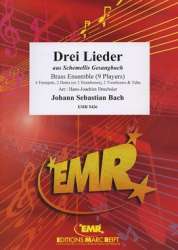 Drei Lieder aus Schemellis Gesangbuch -Johann Sebastian Bach / Arr.Hans-Joachim Drechsler