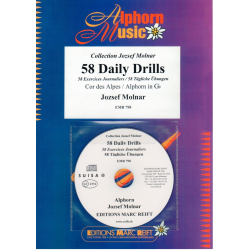 58 Daily Drills + CD -Jozsef Molnar