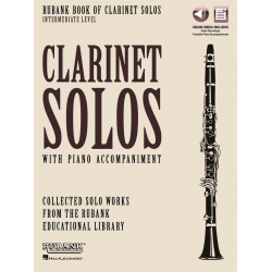Rubank Book of Clarinet Solos - Intermediate Level -Himie Voxman