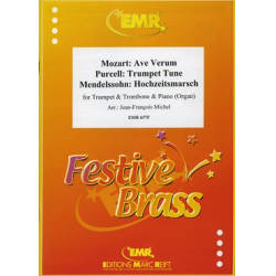 Ave Verum (Mozart) / Trumpet Tune (Purcell) / Hochzeitsmarsch (Mendelssohn) -Jean-Francois Michel / Arr.Jean-Francois Michel