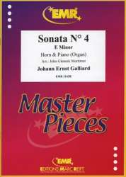 Sonata No. 4 in E minor -Johann Ernst Galliard / Arr.John Glenesk Mortimer