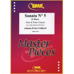 Sonata No. 5 in D minor -Johann Ernst Galliard / Arr.John Glenesk Mortimer