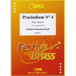 Praeludium No. 4 -Johann Sebastian Bach / Arr.Leonard Cecil