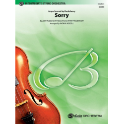 Sorry (string orchestra) -Keith Nelson,& Marti Frederiksen Josh Todd / Arr.Patrick Roszell