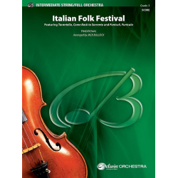 Italian Folk Festival Featuring Tarantella, Come Back to Sorrento and Funiculi, Funicula -Traditional / Arr.Jack Bullock