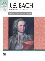 Two & Three Part Inventions (Book/CD) -Johann Sebastian Bach / Arr.Robert Palmer