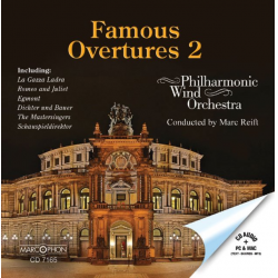 CD "Famous Overtures 2" -Philharmonic Wind Orchestra / Arr.Marc Reift