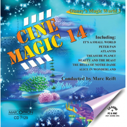 CD "Cinemagic 14 (Disney's Magic World 3)" -Philharmonic Wind Orchestra / Arr.Marc Reift