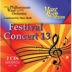 CD "Festival Concert 13 (2 CDs)" -Philharmonic Wind Orchestra / Arr.Marc Reift