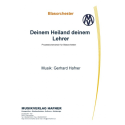 Deinem Heiland deinem Lehrer -Gerhard Hafner