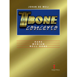 T-Bone Concerto (Partitur) -Johan de Meij