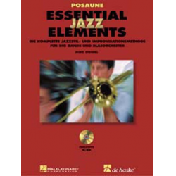 Essential Jazz Elements (D) - Posaune - Buch + 2 Playalong-CD's -Mike Steinel / Arr.Mike Steinel