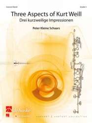 Three Aspects of Kurt Weill -Kurt Weill / Arr.Peter Kleine Schaars