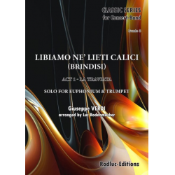 Libiamo Ne Lieti Calici from LA TRAVIATA -Giuseppe Verdi / Arr.Luc Rodenmacher