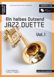 Ein halbes Dutzend Jazz Duette - Vol. 1 - Trompete Bb -Hans-Jörg Fischer / Arr.Heiko Raubach